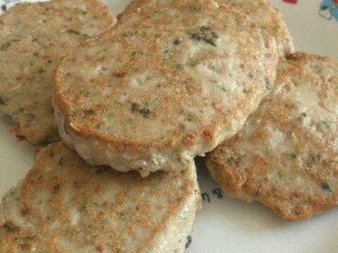 さんまと豆腐の大葉入りハンバーグ